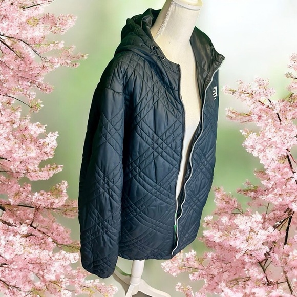New Balance Women’s Plus Size Black Quilted Padded Puffer Winter Coat Size 2X - Picture 13 of 13